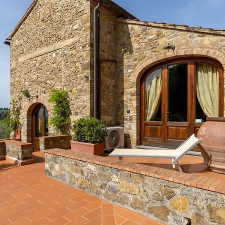 Podere San Bartolo- Casa Colonica 2 Çiftlik konaklama Barberino di Val dʼElsa